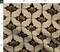 Victorian Flowers Art Nouveau Moody Botanical Art Deco William Morris Inspired Leaves Black Beige Custom Printed Fabric by Spoonflower Various Fabrics by the Yard or Fat Quarter